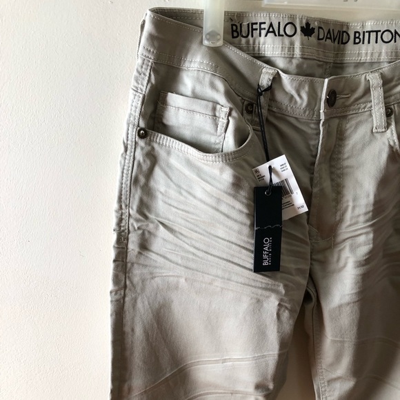 NWT Buffalo David Bitton Men’s Twill Pants - Picture 5 of 8